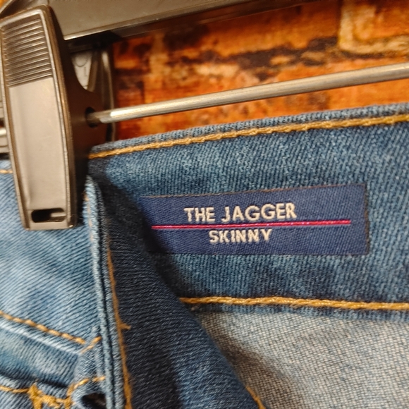 Vigoss - High Rise Super Stretch - Medium Wash Skinny Jeans Juniors size 14 NWT - Picture 7 of 14